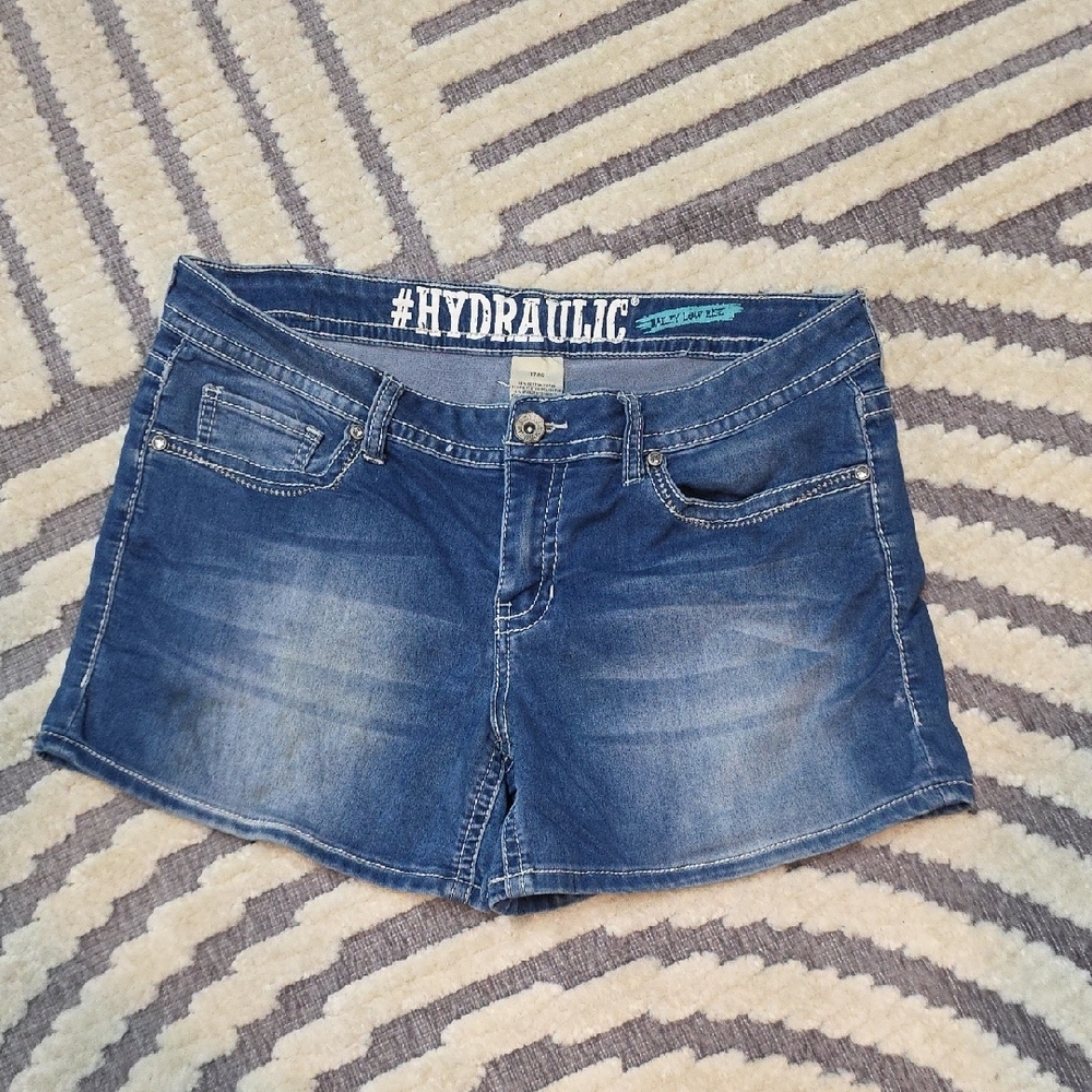 Hydraulic Women's Blue Denim Shorts